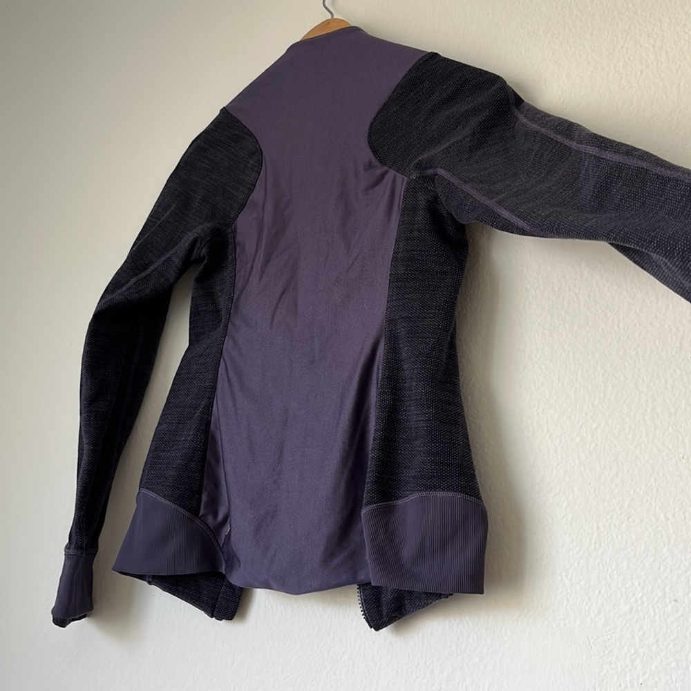 Lululemon Purple Jacket, Size 4 - Picture 3 of 5